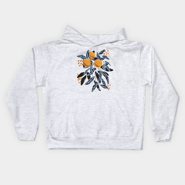 Orange You Glad Kids Hoodie by Off The Hook Studio